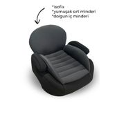 Convers Isofix'li Oto Koltuk Yükseltici - Gri
