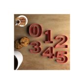 CookieKonsept Kurabiye Kalıbı Rakam Seti