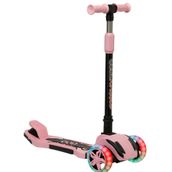 Cool Wheels Luna Elite 3 Pembe Tekerlekli Katlanabilir LED Işıklı Scooter