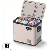 Coolist CLK60D 12/24V/220VOLT 59 Litre Çift Bölmeli Outdoor Kompresörlü Bluetooth Bağlantılı Oto Buzdolabı - 59 lt - Çok Renkli
