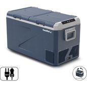 Coolist CLK80D 12/24V 220VOLT 82,5 Litre Çift Bölmeli Kompresörlü Outdoor Oto Buzdolabı/dondurucu - 82 lt - Mavi