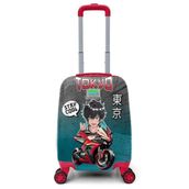 Coral High 16782 Anime Motorsiklet Desenli Minik Boy Cocuk Valizi