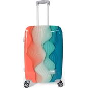 Coral High 16802 60 cm Renkli Desenli Orta Boy Valiz