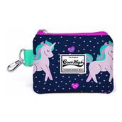 Coral High 21720 Kids Lacivert Pembe Unicorn Desenli Bozuk Para Çantası