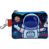 Coral High 21824 Sax Mavi Astronot Desenli Bozuk Para Çantası