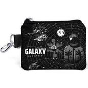 Coral High 21913 Siyah Galaxy Desenli Bozuk Para Çantası
