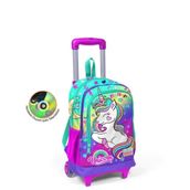 Coral High 23929 Unicorn Işıklı Tekerlek Çekçekli Sırt Çantası
