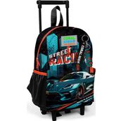 Coral High 24065 Yarış Arabalı Çekçekli Anaokulu Sırt Çantası