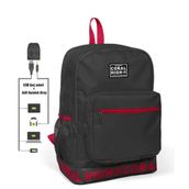 Coral High 24105 Sırt Çanta (Usb+Aux Soketli) Okul Çantası