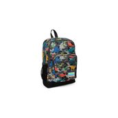 Coral High Kids Gri Kamuflaj Dinazor Desenli 23474 Dört Bölmeli Okul Sırt Çantası