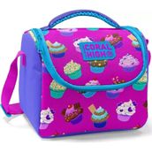 Coral High Kız Çocuk Lavanta Mor Cupcake Isı Yalıtımlı Çok Renkli Okul Çantası