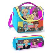 Coral High Mor Mavi Anime Kız Çocuk Beslenme Çantası