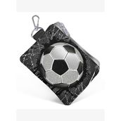 Coral High Siyah Futbol Bozuk Para Cüzdanı - Erkek Çocuk