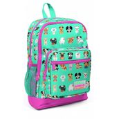 Coral High YGN23266 Kids Dört Gözlü Usb Aux Soketli Çocuk Sevimli Köpekler Ilkokul Çantası