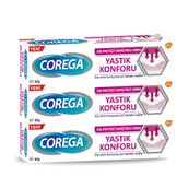 Corega 3x40 gr Yastık Konforlu Diş Protezi Yapıştırıcı Krem