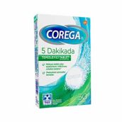 Corega 5 Dakikada Diş Protezi Temizleyici 30'lu Tablet