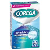 Corega Diş Protezi Beyazlatıcı Temizleyici 4'ü 1 Arada 30 Tablet