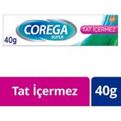 Corega Diş Protezi Yapıştırıcı Tat Içermez Krem 40 gr - Çok Renkli