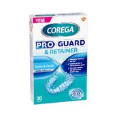Corega Proguard Retainer 30'lu Temizleyici Tablet