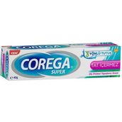 Corega Super Diş Protezi Yapıştırıcı Krem 40 g – Güçlü Tutuş, Tatlandırıcısız ve Glütensiz, Çevre Dostu Formül