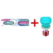 Corega Tat Içermez Yapıştırıcı Krem 40GR + Corega Protez Diş Saklama Kabı
