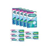 Corega x5 3 Dakikada Diş Protezi Temizleyici 30 Tablet + x5 Naneli Diş Protezi Yapıştırıcı 40 Gr