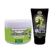 Çörek Otu Kremi Büyük Boy 150 ml Krem + Ibn-I Sina Çörek Otu Kremi 50 ml/Sırt Bel Iskelet Diz Dirsek Kas Agrilarina Masaj Seti