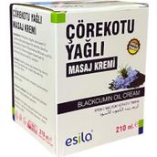 Çörekotu Yağı Masaj Kremi 210 Ml, Esila