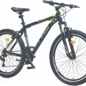 Corelli Felix 3 3 29 Jant V 18K Siyah Sarı Gri Dağ Bisikleti