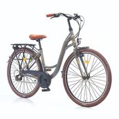 Corelli Merrie 24 Jant 21 Vites Gri Kahve Kadın Şehir Bisikleti