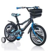 Corelli Raptor V 16 Jant Siyah Mavi Erkek Çocuk Bisikleti