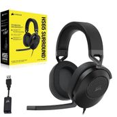 Corsair CA-9011270-EU HS65 Siyah Corsair Surround Carbon Kulak Üstü Oyuncu Kulaklığı