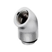 Corsair CX-9052014-WW 14 mm XF Hardline 2-pack 90° Angled OD Compression Chrome Fitting Hard Tube