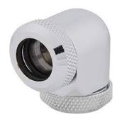 Corsair CX-9052021-WW 12 mm XF Hardline 2-pack 90° Angled OD Compression Chrome Fitting Hard Tube