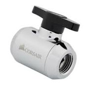 Corsair CX-9055020-WW Fitting Valve XF Adapter Shut-off ball valve chrome
