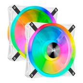 Corsair İcue Ql140 Beyaz Rgb 140 mm Rgb Led Pwm Fan