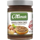 Çotanak 700 gr %20 Fındık Kakaolu Fındık Ezmesi