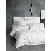 Cotton Box Josina Beyaz Classic Çift Kişilik 200x220 cm Nevresim Takımı