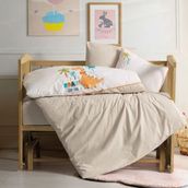 Cotton Box Kiddo Krem Punch Nakışlı Bebek Nevresim Takımı