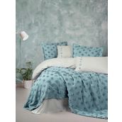 Cotton Box Limi Yatak Örtülü Çift Kişilik Aldo Mint 230x250 cm Nevresim Takımı