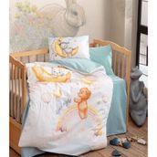 Cotton Box Moon Mint Bebek Nevresim Takımı