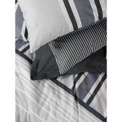 Cotton Box Nobby Antrasit Nobil Ranforce Çift Kişilik 200x220 cm Nevresim Takımı