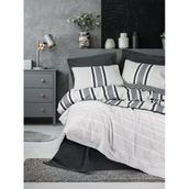 Cotton Box Nobil Ranforce Tek Kişilik Nobby Antrasit 160x220 cm Nevresim Takımı