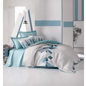 Cotton Box Ranforce Nesto Petrol Çift Kişilik Nevresim Takımı