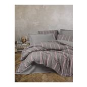 Cotton Box Ribbed Çift Kişilik Barisan Gri 200x220 cm Nevresim Takımı