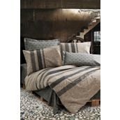 Cotton Box Toprak Arlo Kahve Çift Kişilik Nevresim Takımı