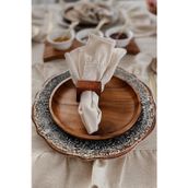 Cotton Maison Naturel Fırfırlı 6'lı Vintage 30x30 cm Peçete