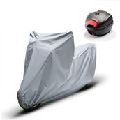 Coverplus Arora Chinf 318 Gri Su Geçirmez Motosiklet Brandası