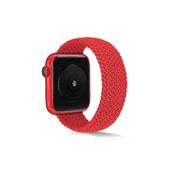 CoverZone Apple Watch 44 mm Knitting Braid Small Kırmızı Kordon