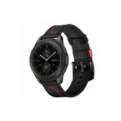Coverzone Galaxy Gear S3 Siyah Deri Kordon